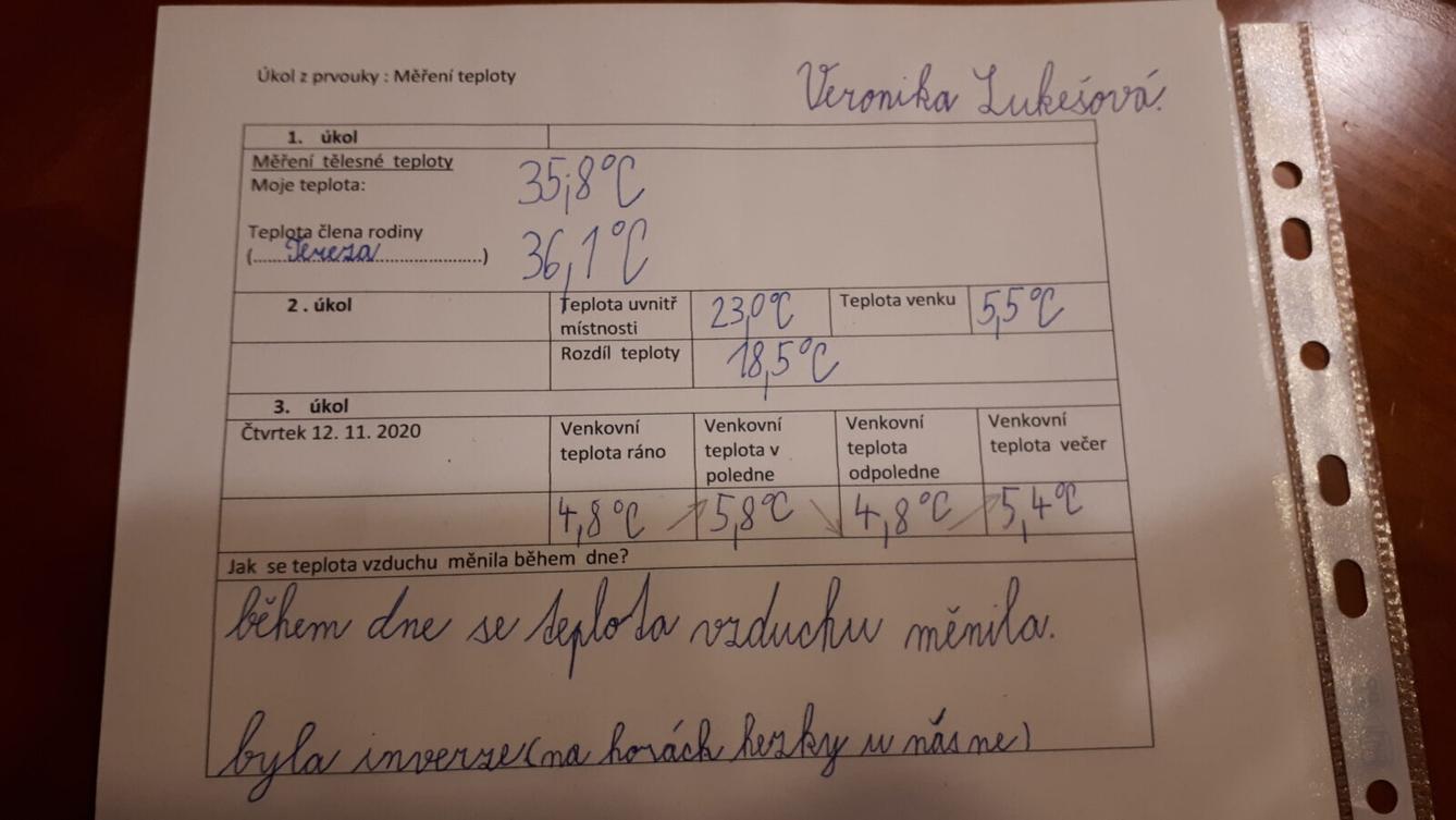 Distanční výuka ve třetí třídě 13. 11. - 54