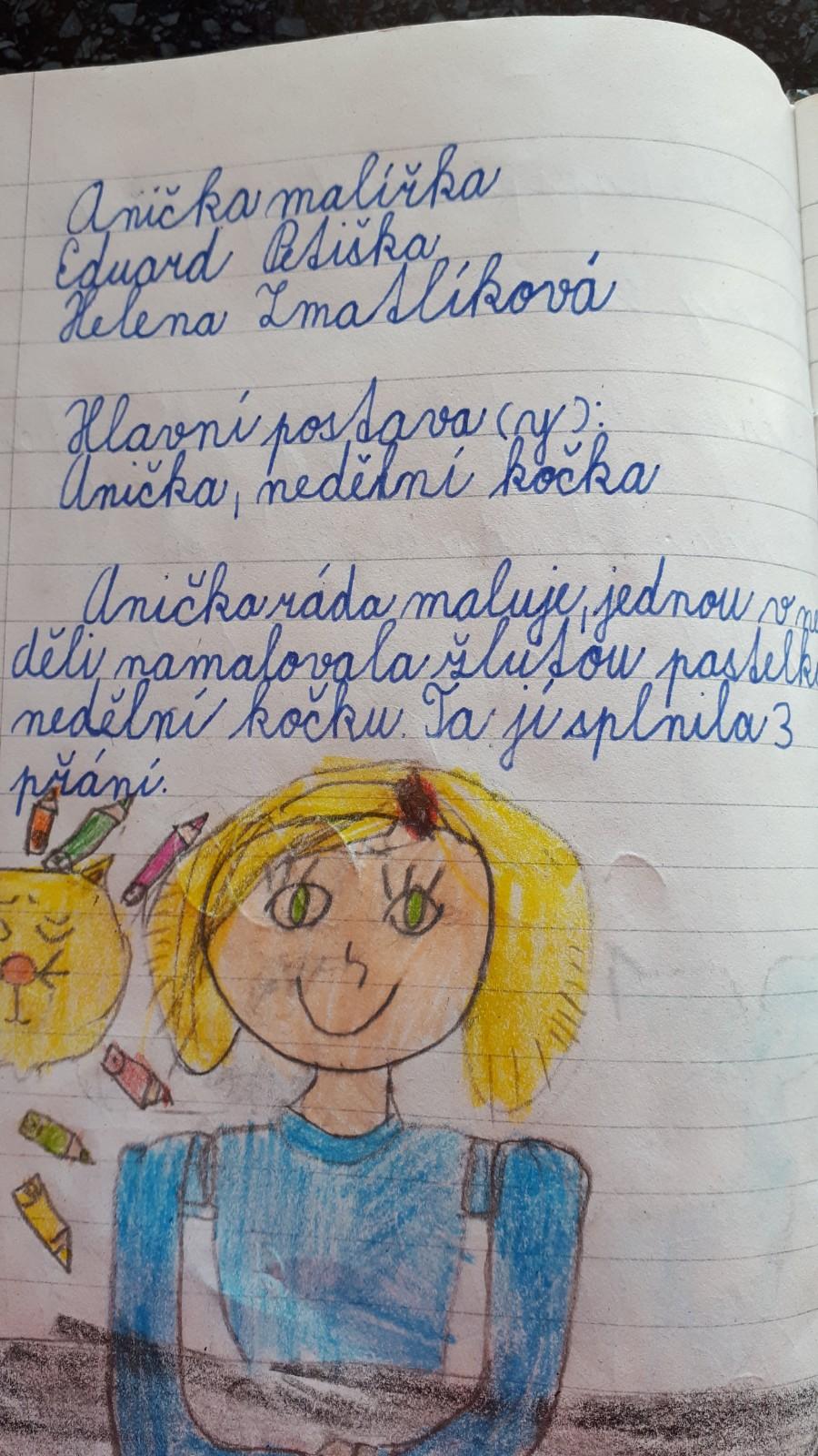 Výstupy druháčků z domácího učení 16. 4. - 14