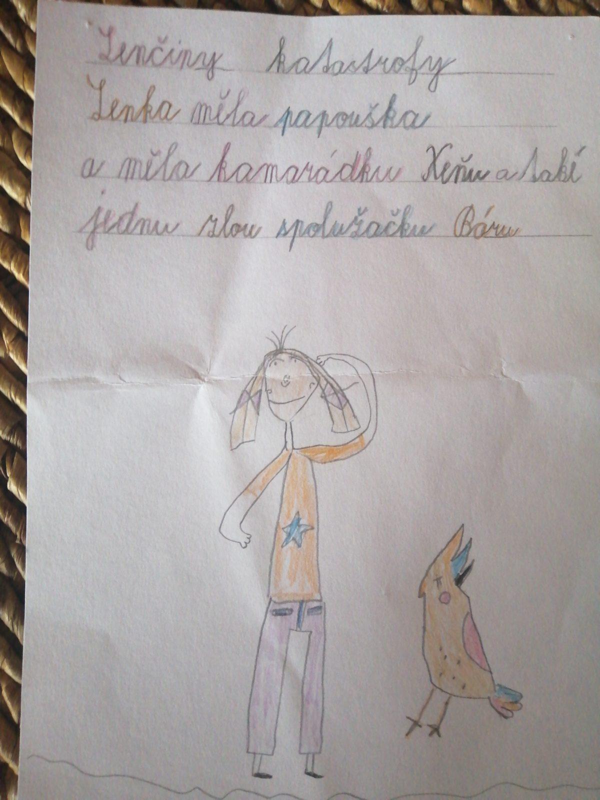 Výstupy druháčků z domácího učení 6. 4. - 14