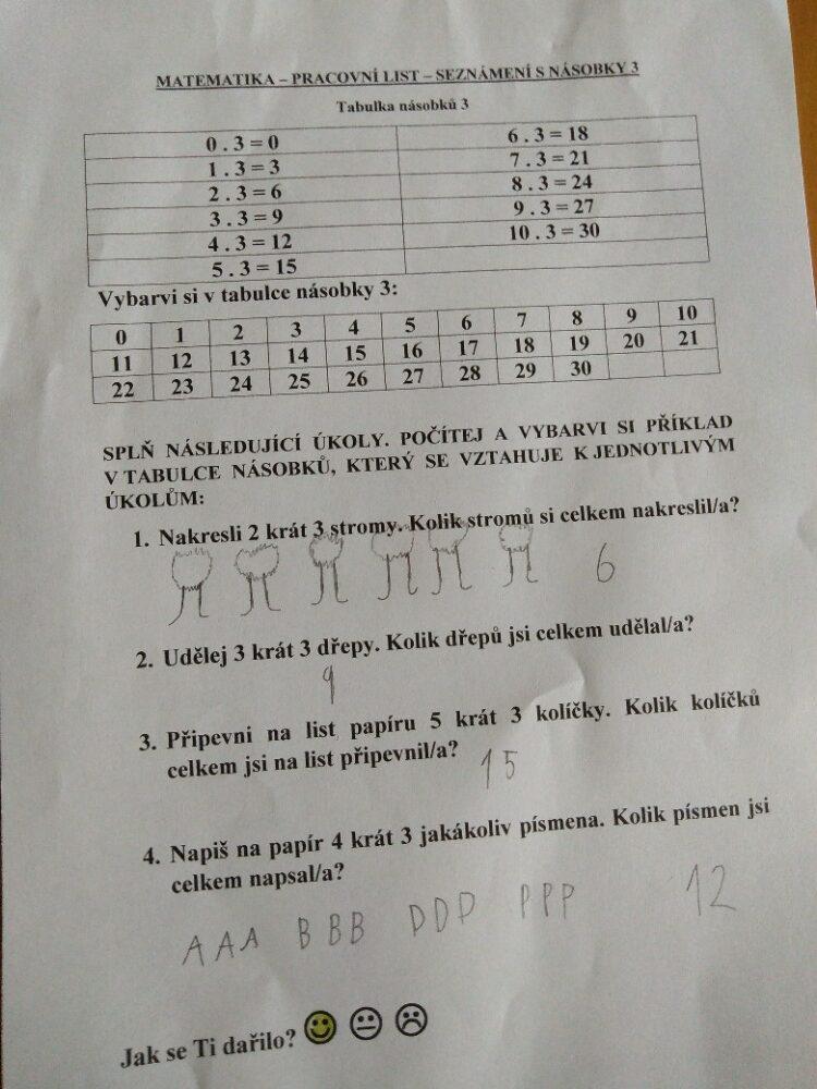 Výstupy druháčků z domácího i školního učení 10. 6. - 25