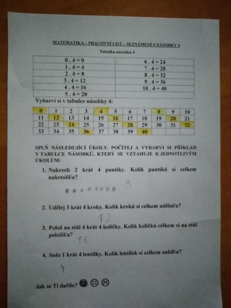 Výstupy druháčků z domácího i školního učení 19. 6. - 52