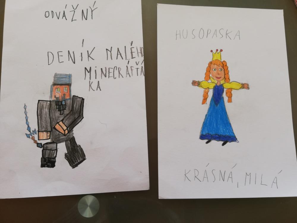 Výstupy druháčků z domácího učení 2. 4. - 15