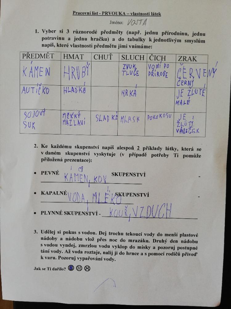 Distanční výuka ve třetí třídě 6. 11. - 53