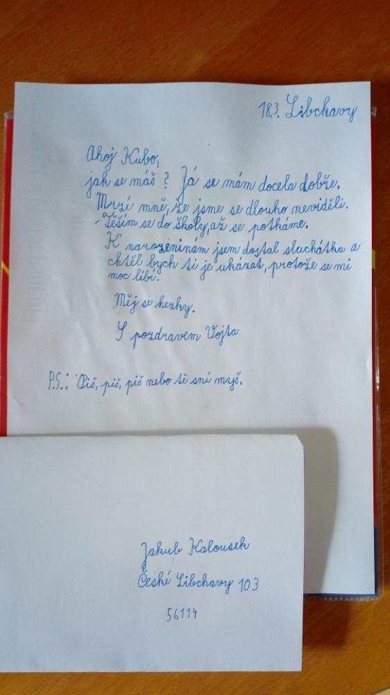 Distanční výuka ve třetí třídě 19. 3. - 68