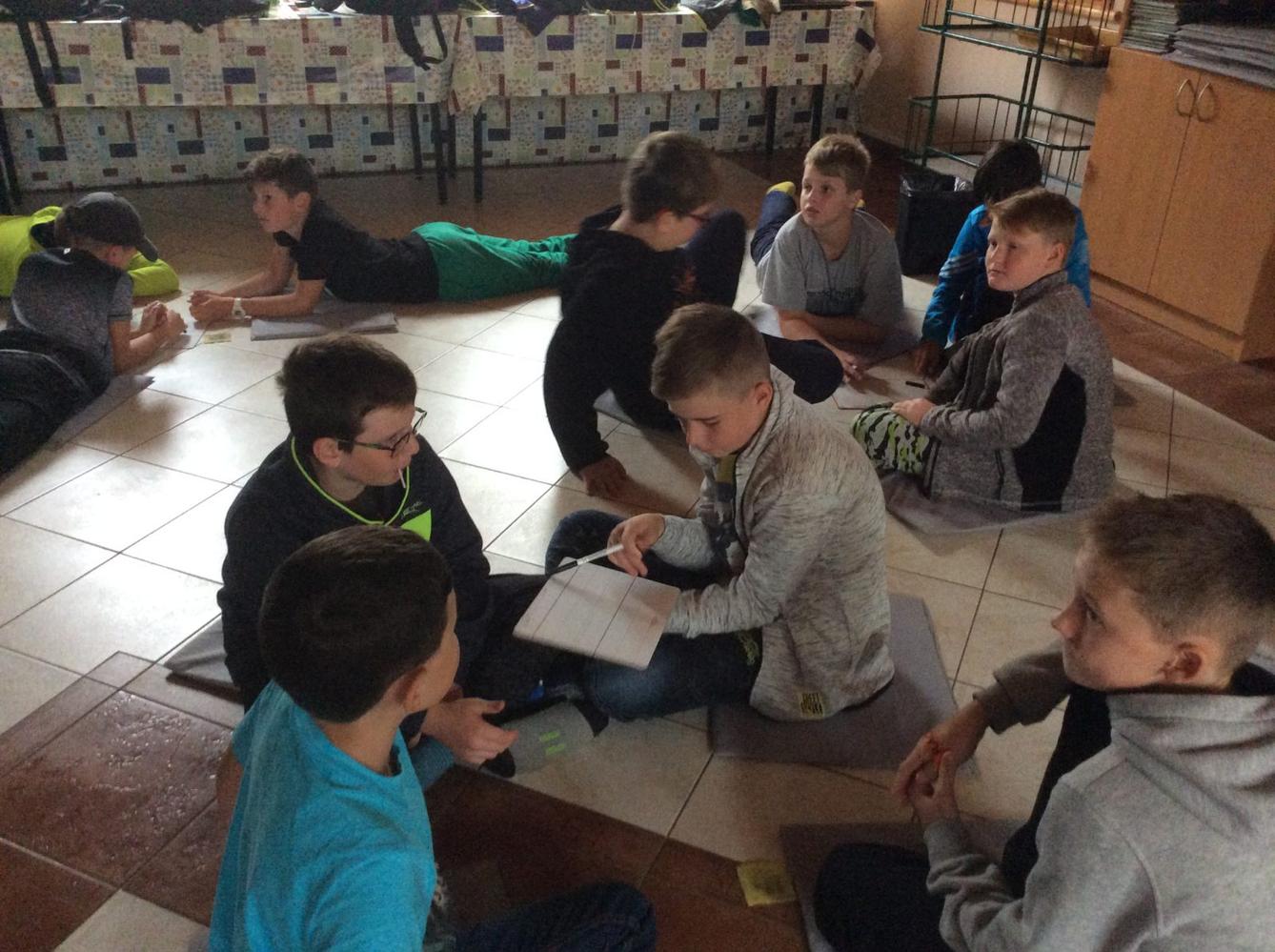 Adaptační pobyt 6.třídy - První den - 4