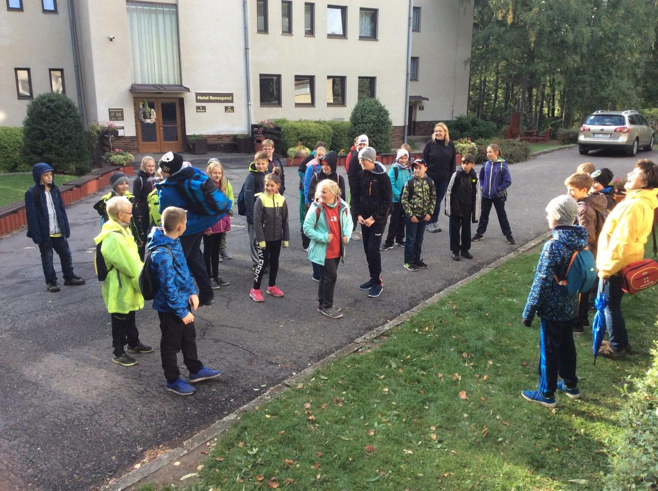 Adaptační pobyt 6.třídy - První den - 10