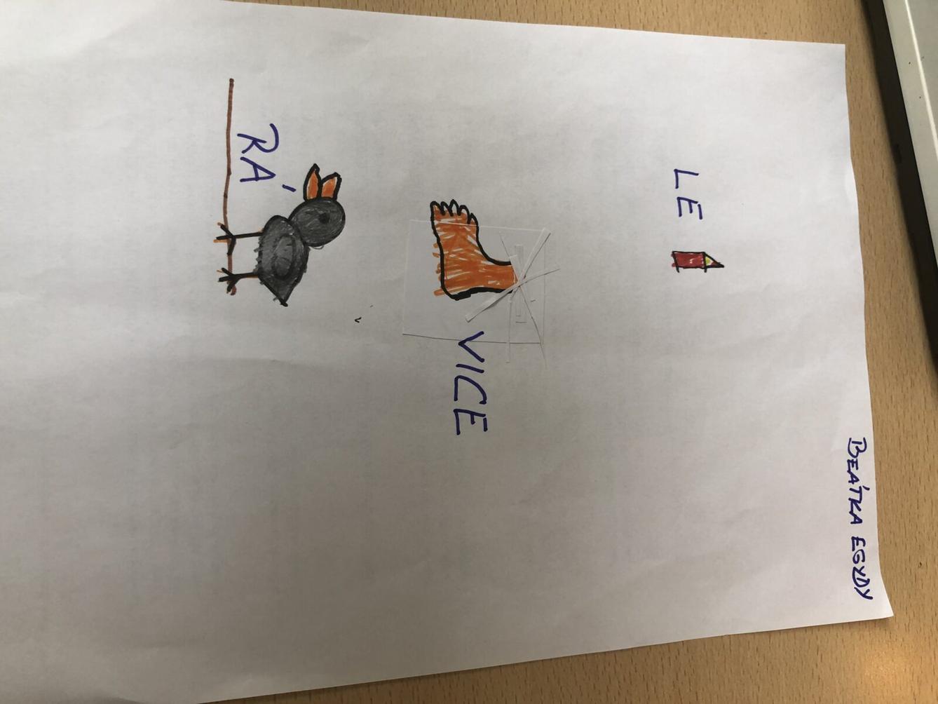 Distanční výuka předškoláků - 3. týden - 70