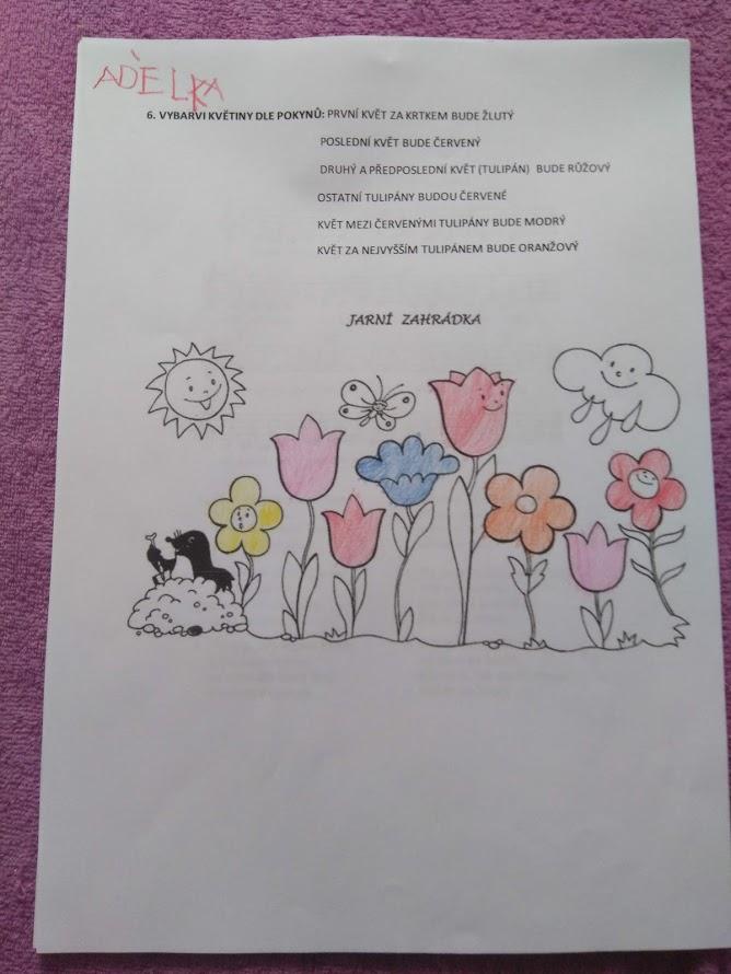 Distanční výuka v MŠ Kamarád (Jaro přišlo do vsi - předškoláci) :-) - 57