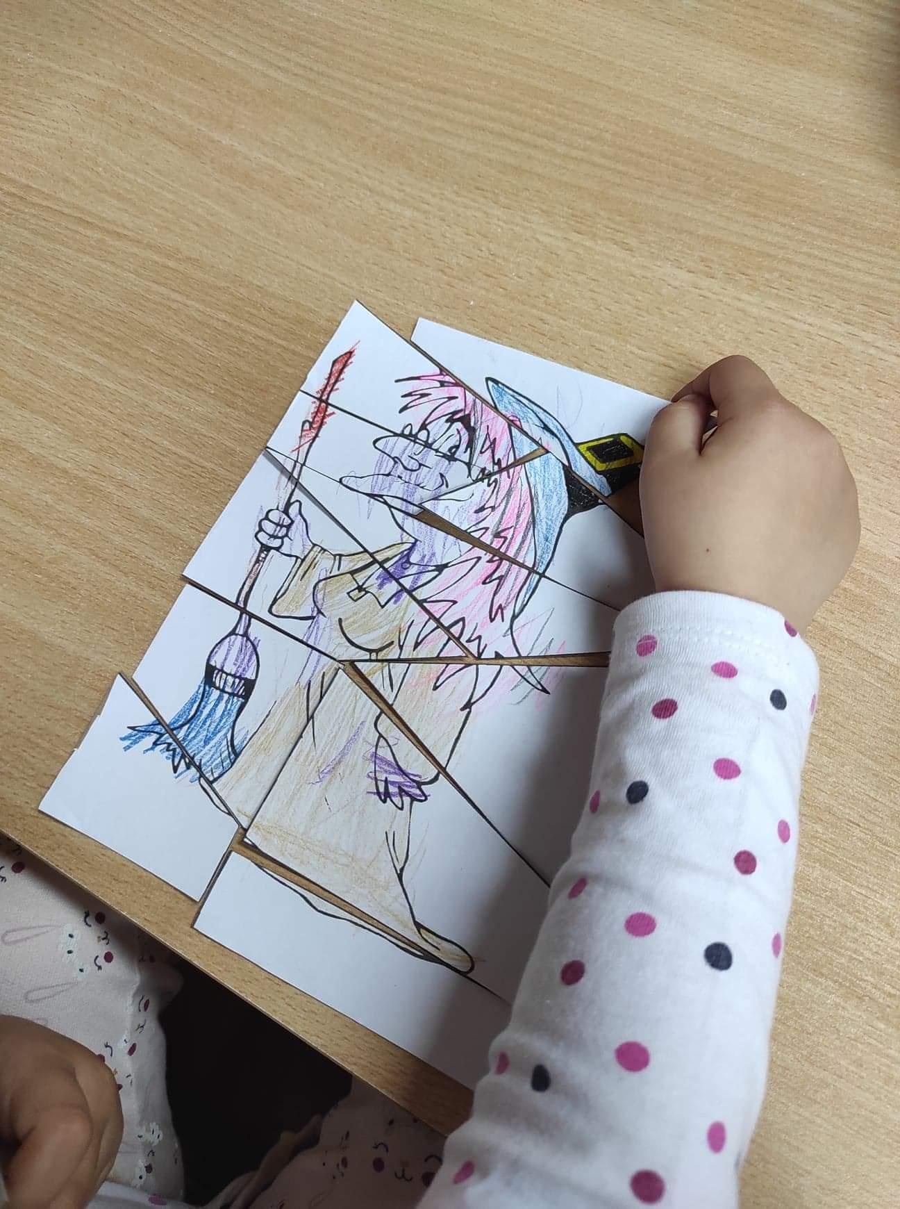 Distanční výuka - "Čarodějnický rej" - mladší děti :-) - 14