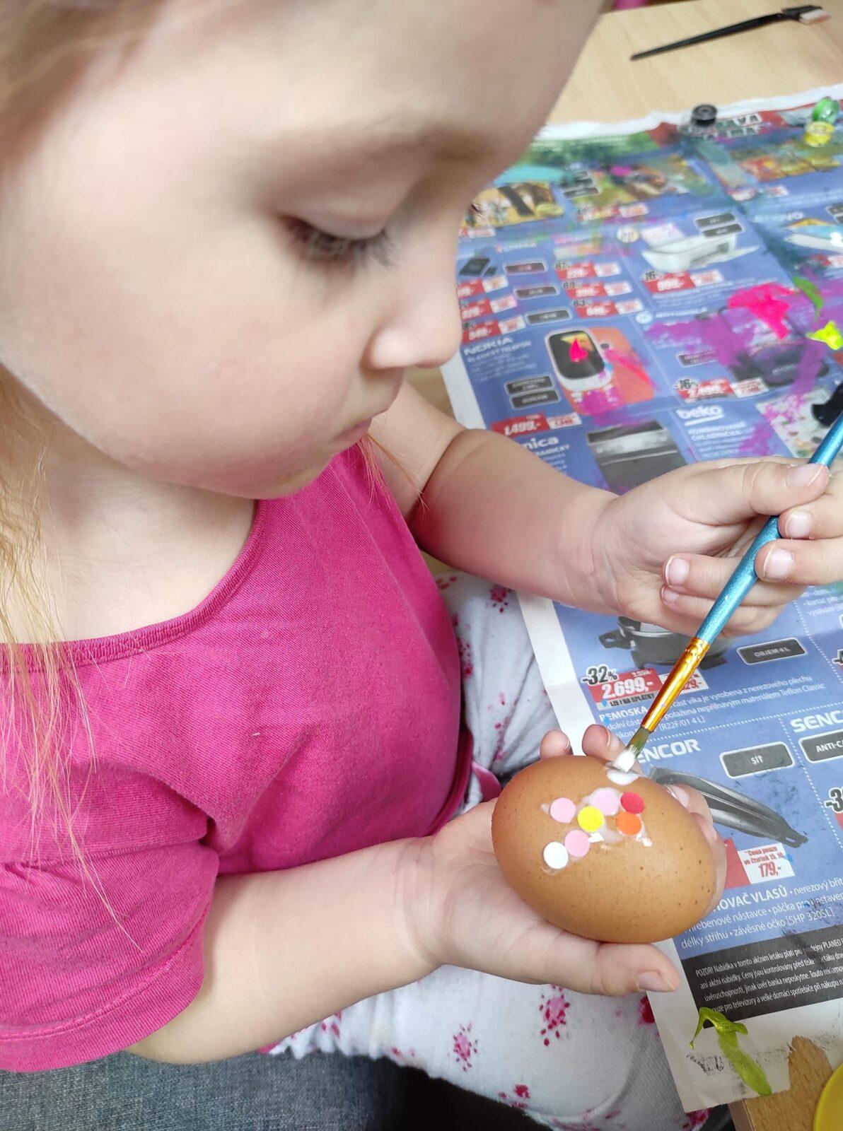 Distanční výuka v MŠ Kamarád - "Malované vajíčko" - mladší děti - 54