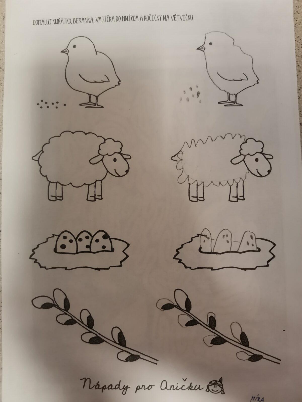 4. týden - Distanční výuka předškoláků i aktivity ostatních dětí - 72