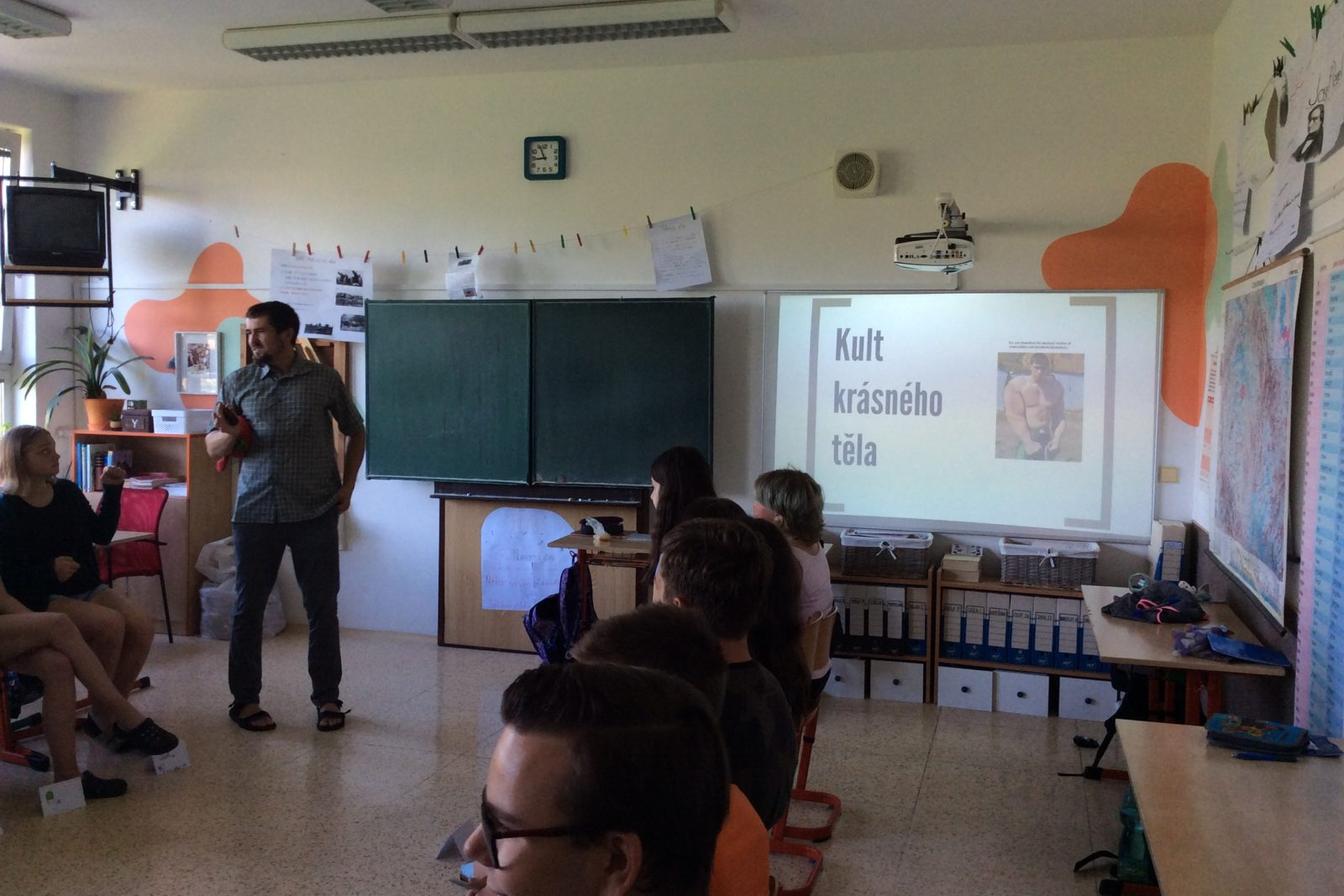 Kult krásného těla - prevence 8. třída