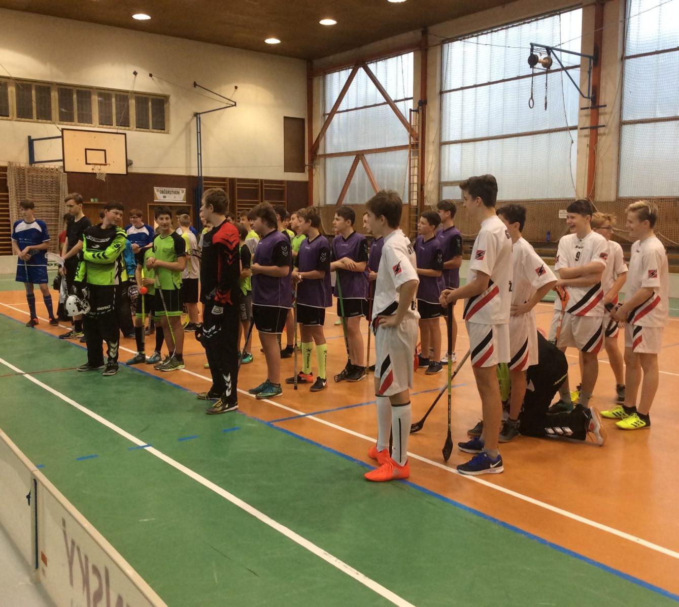Okrskové kolo st. žáků ve florbale - 2