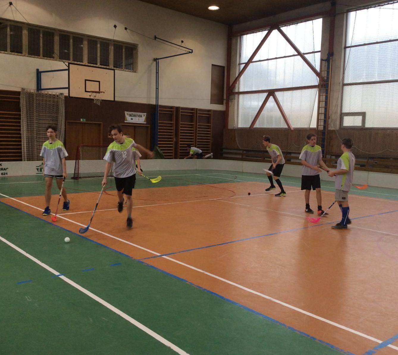 Okrskové kolo st. žáků ve florbale - 3