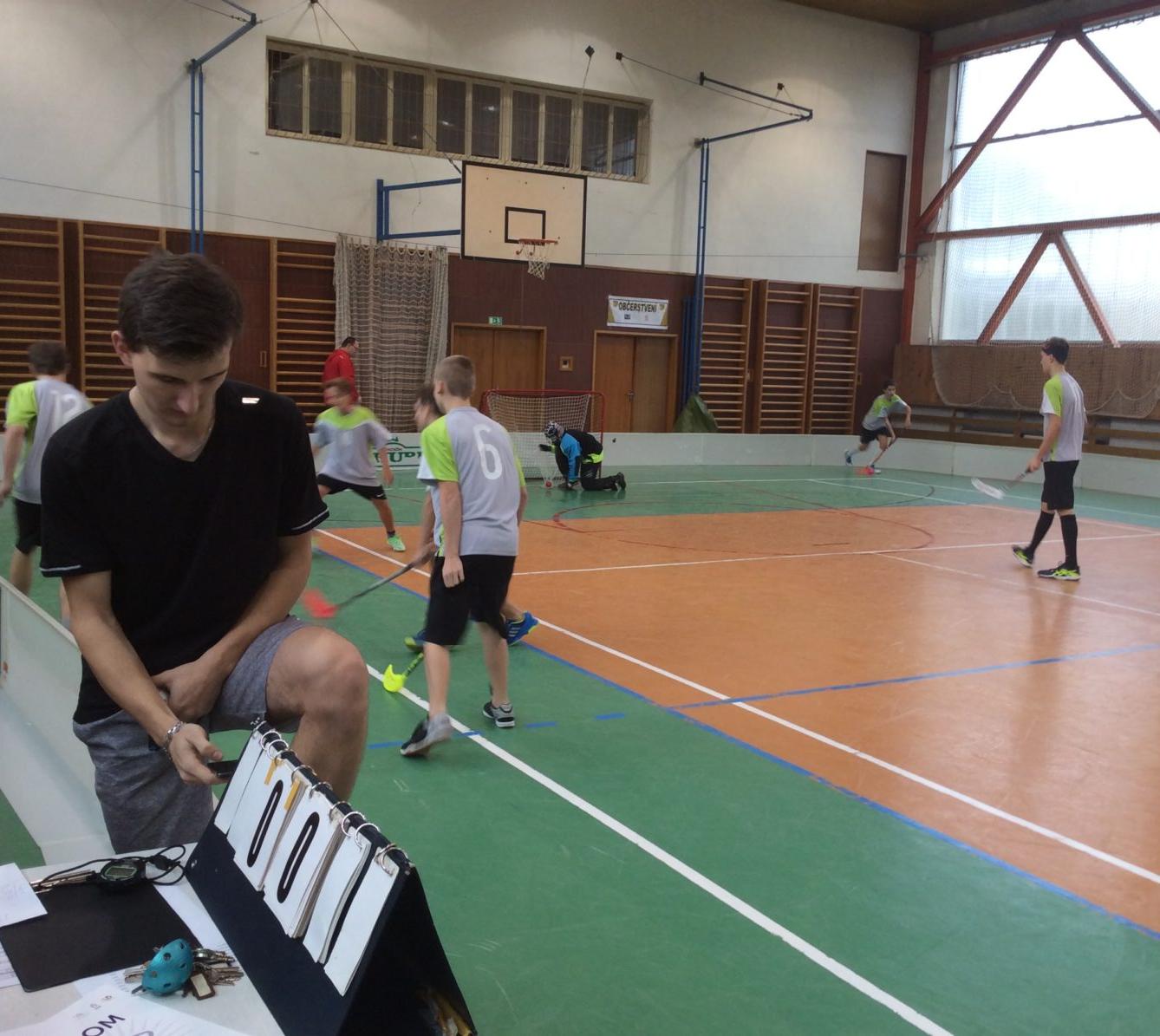 Okrskové kolo st. žáků ve florbale - 4