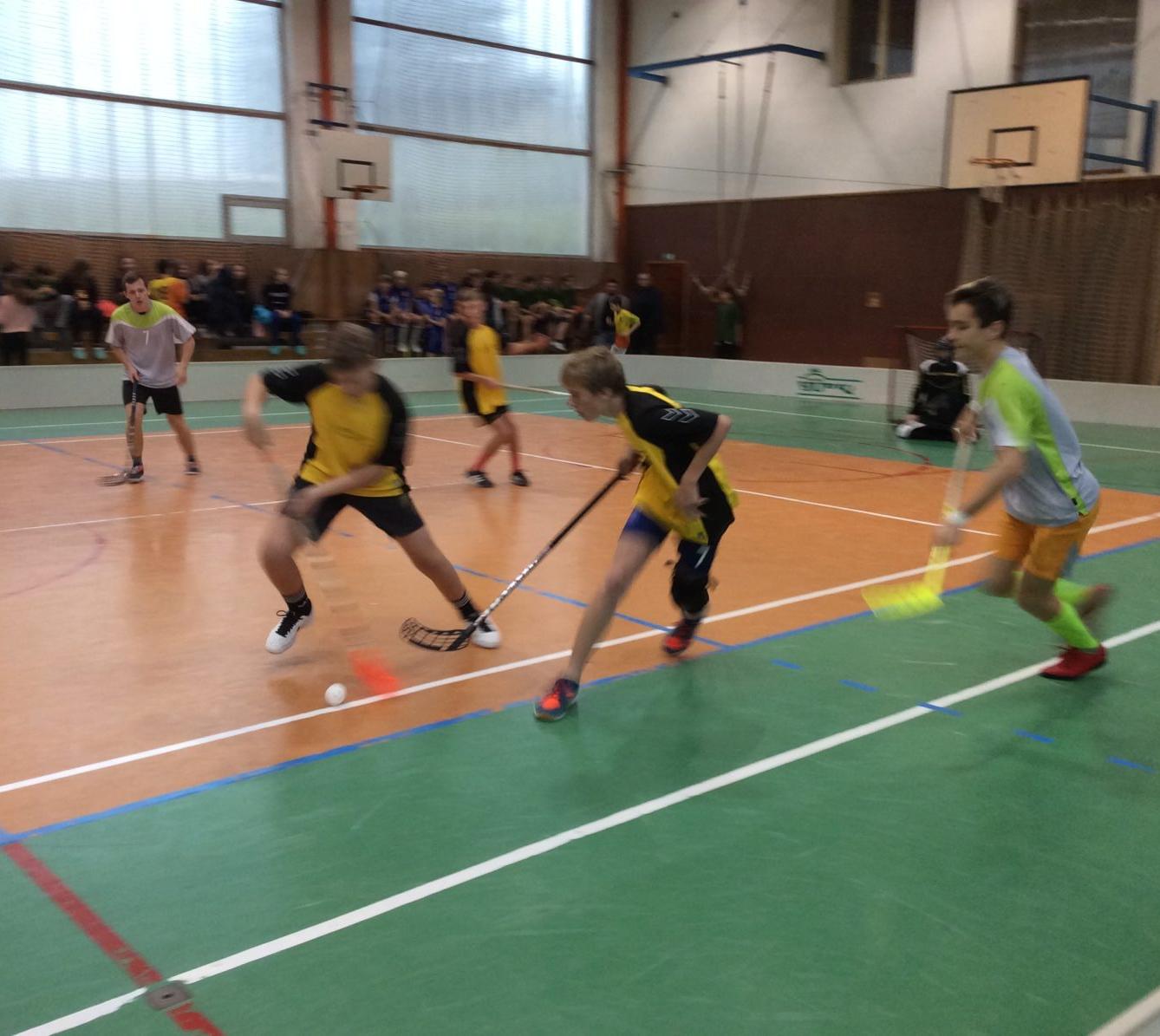 Okrsek ve florbale st.H - 1