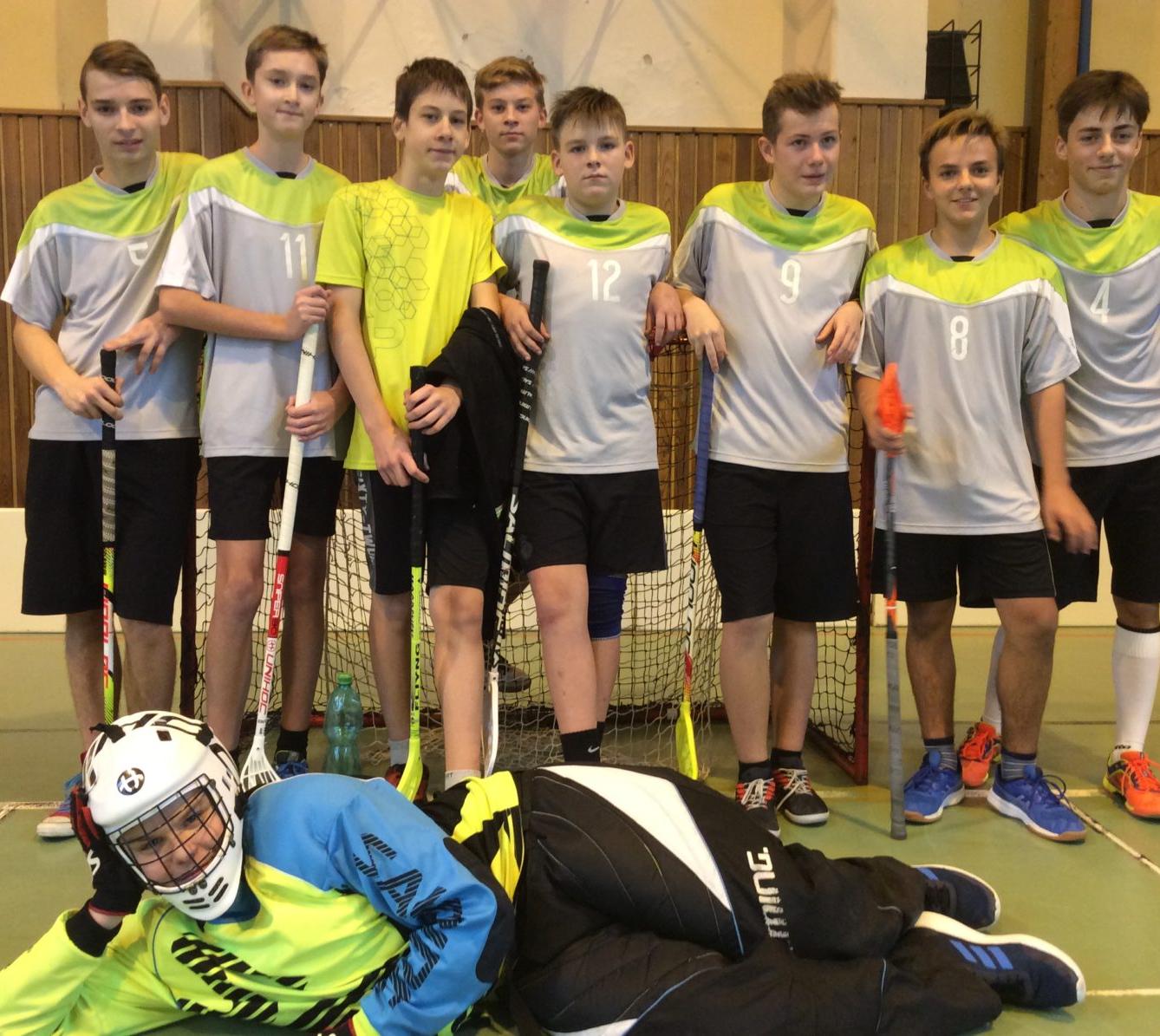 Okresní kolo ve florbale st. H - 6