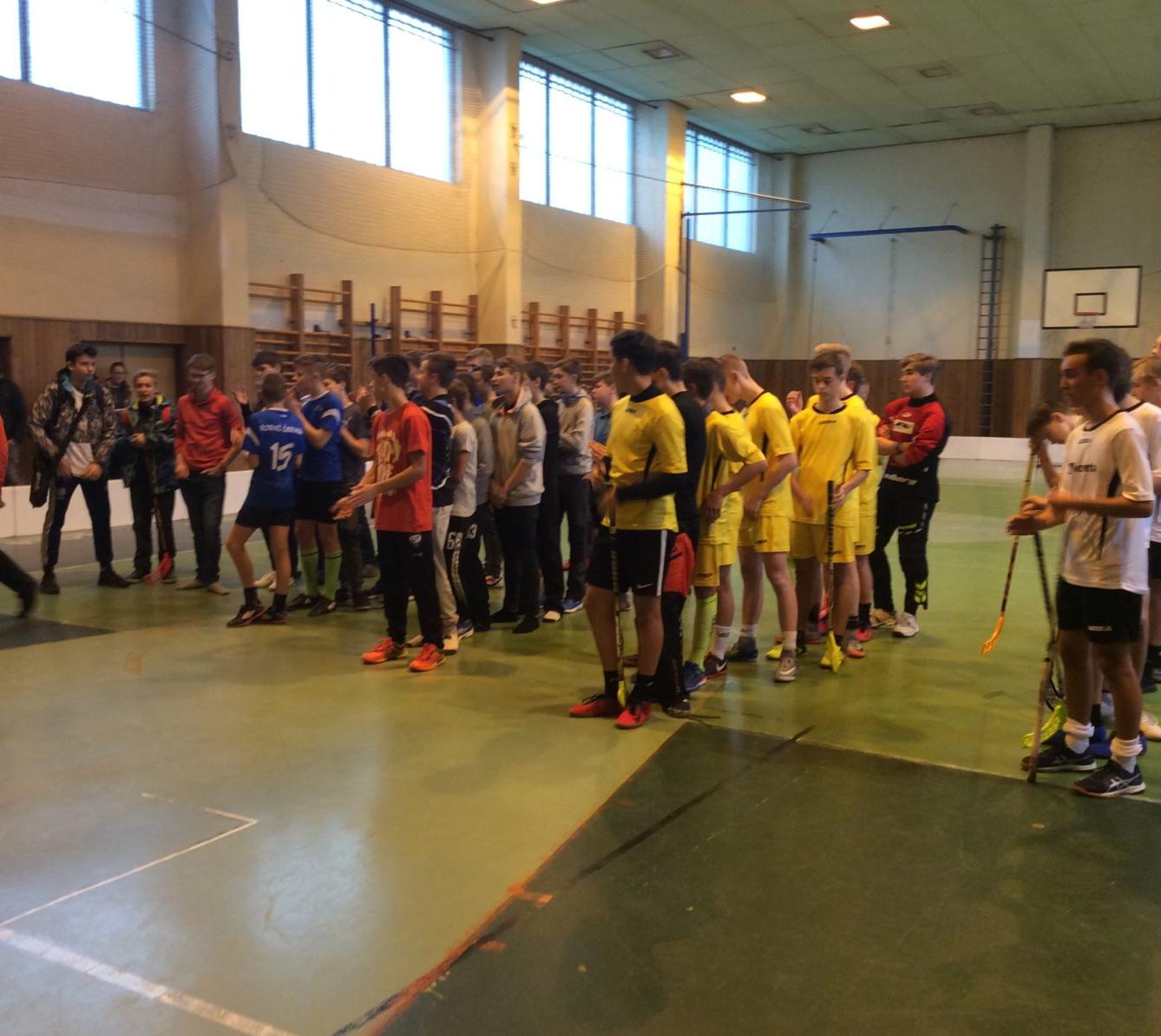 Okresní kolo ve florbale st. H - 7