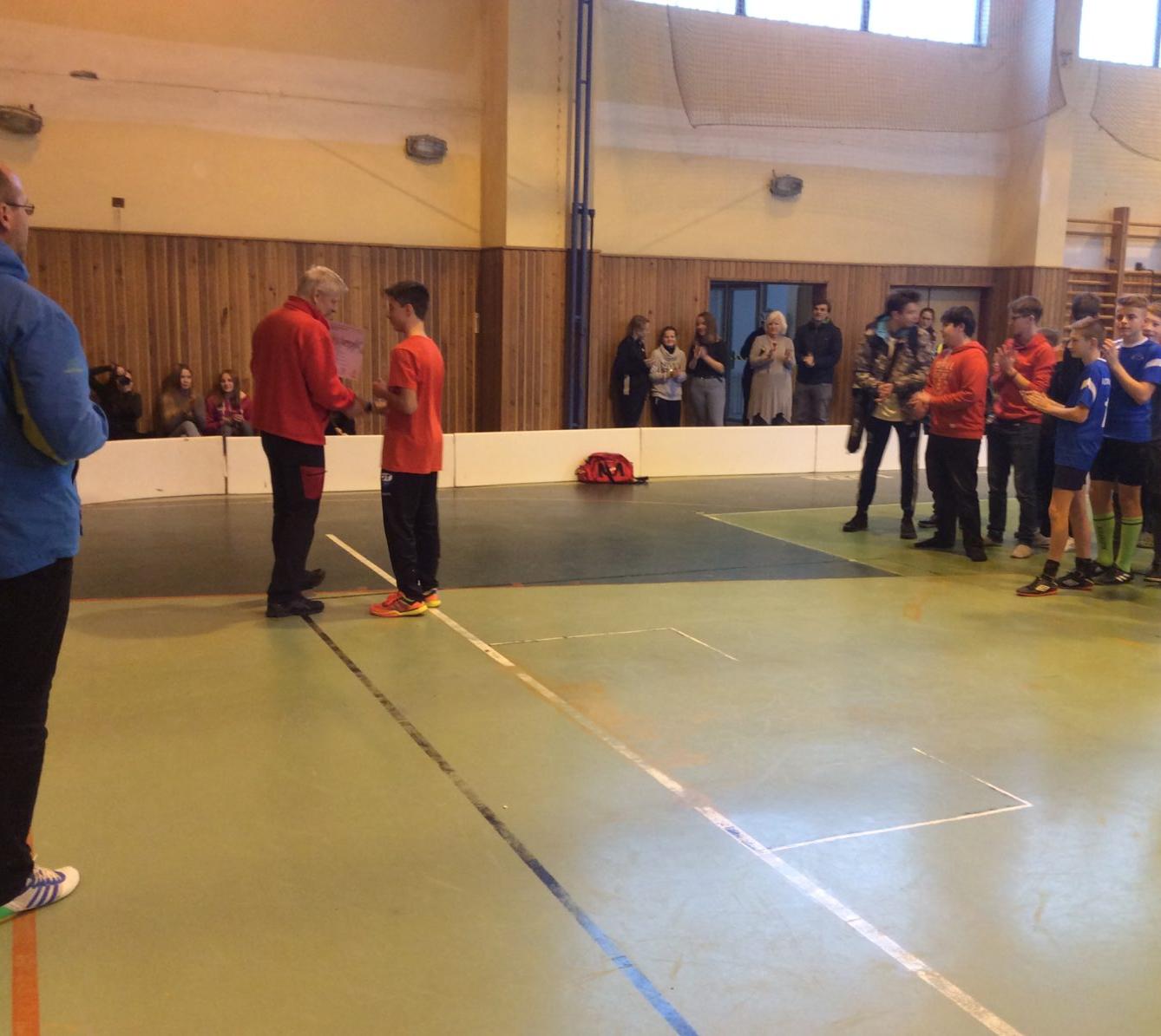 Okresní kolo ve florbale st. H - 8