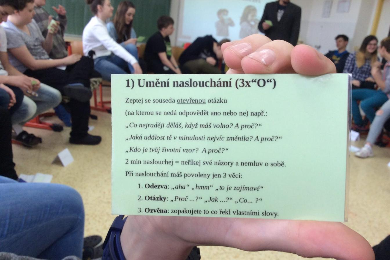 PŘÁTELSTVÍ A LÁSKA v 8. třídě