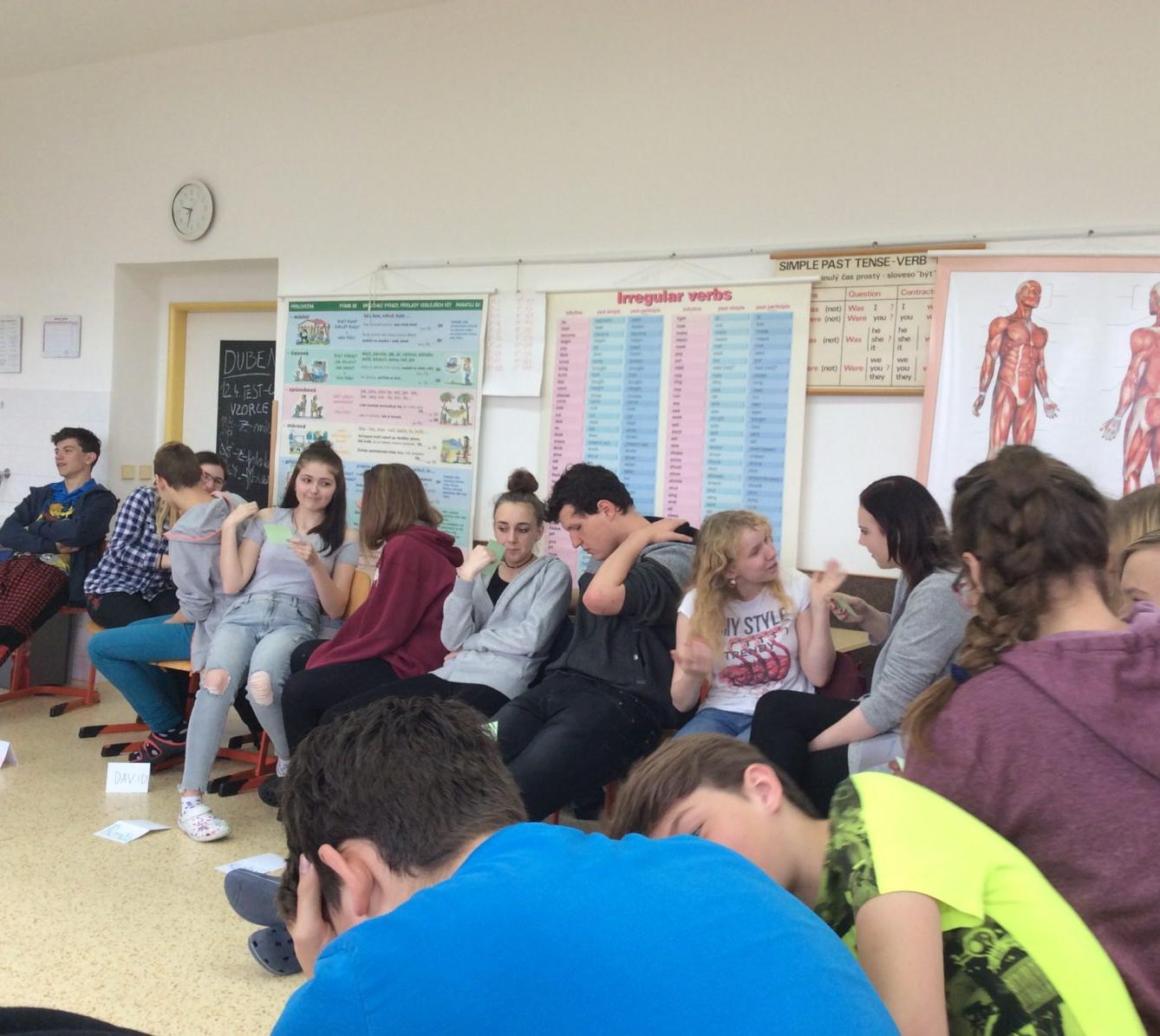 PŘÁTELSTVÍ A LÁSKA v 8. třídě - 2