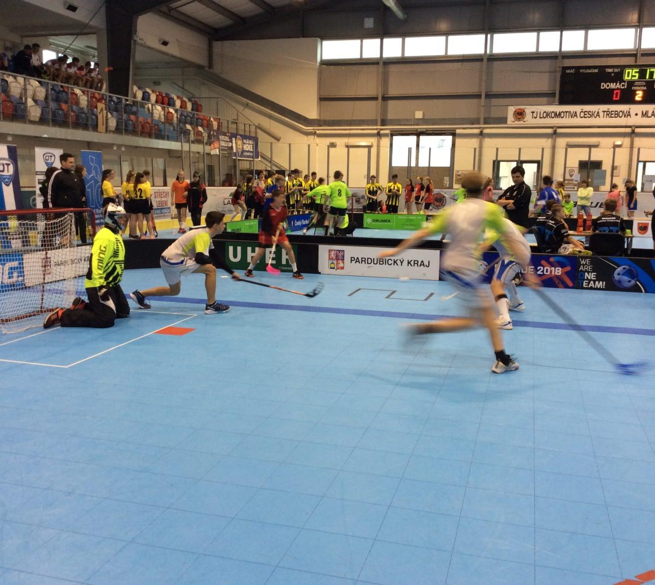 Vítězství našeho týmu na akci 10 dní florbalu v České Třebové - 4