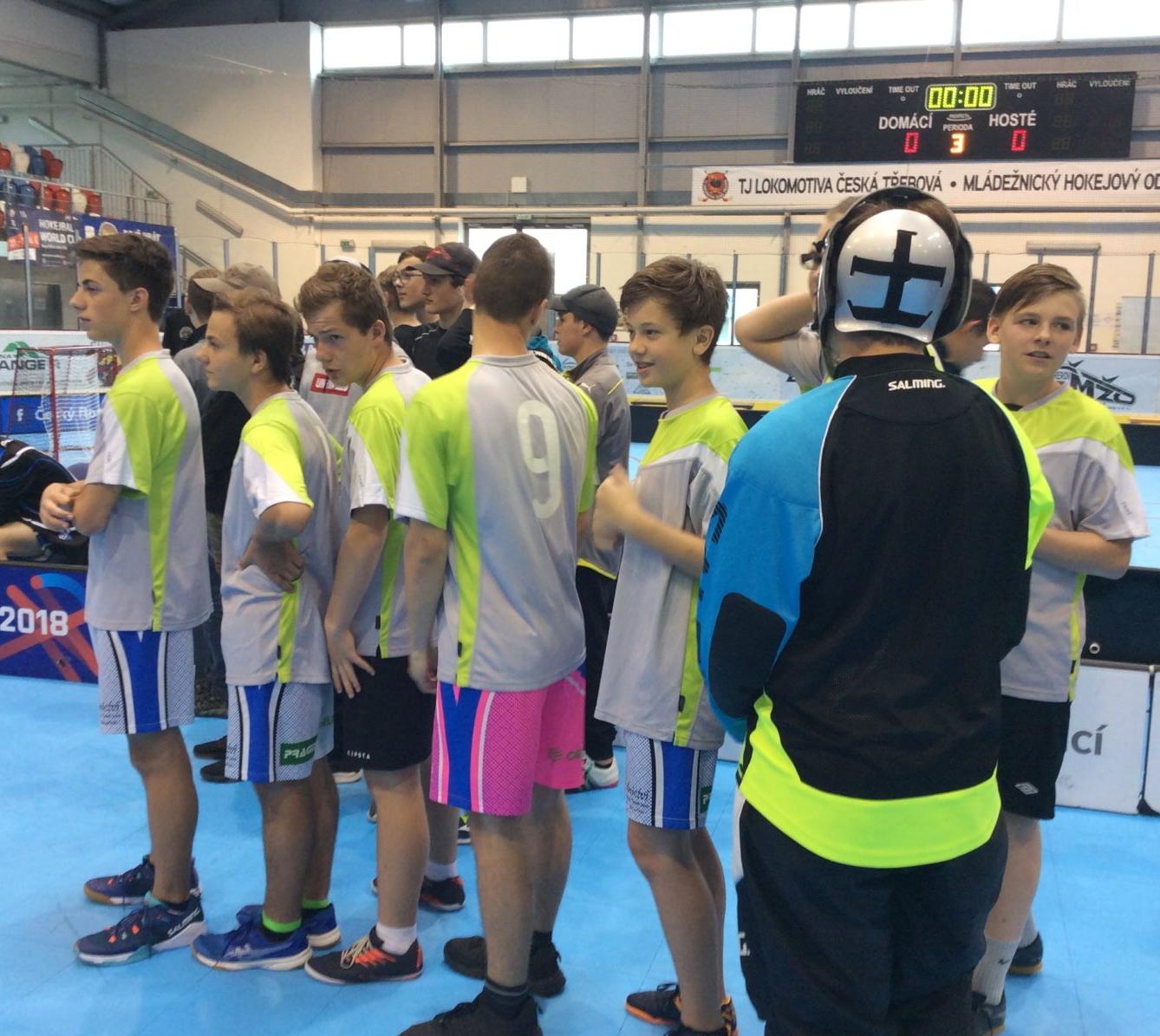 Vítězství našeho týmu na akci 10 dní florbalu v České Třebové - 8