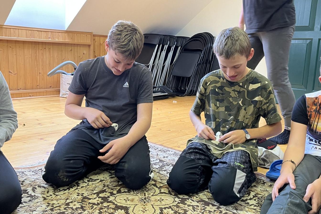 Adaptační pobyt šesťáků - den třetí