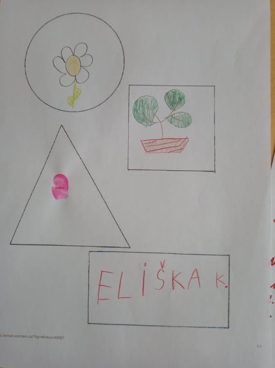 Distanční výuka předškoláků - 3. týden - 10