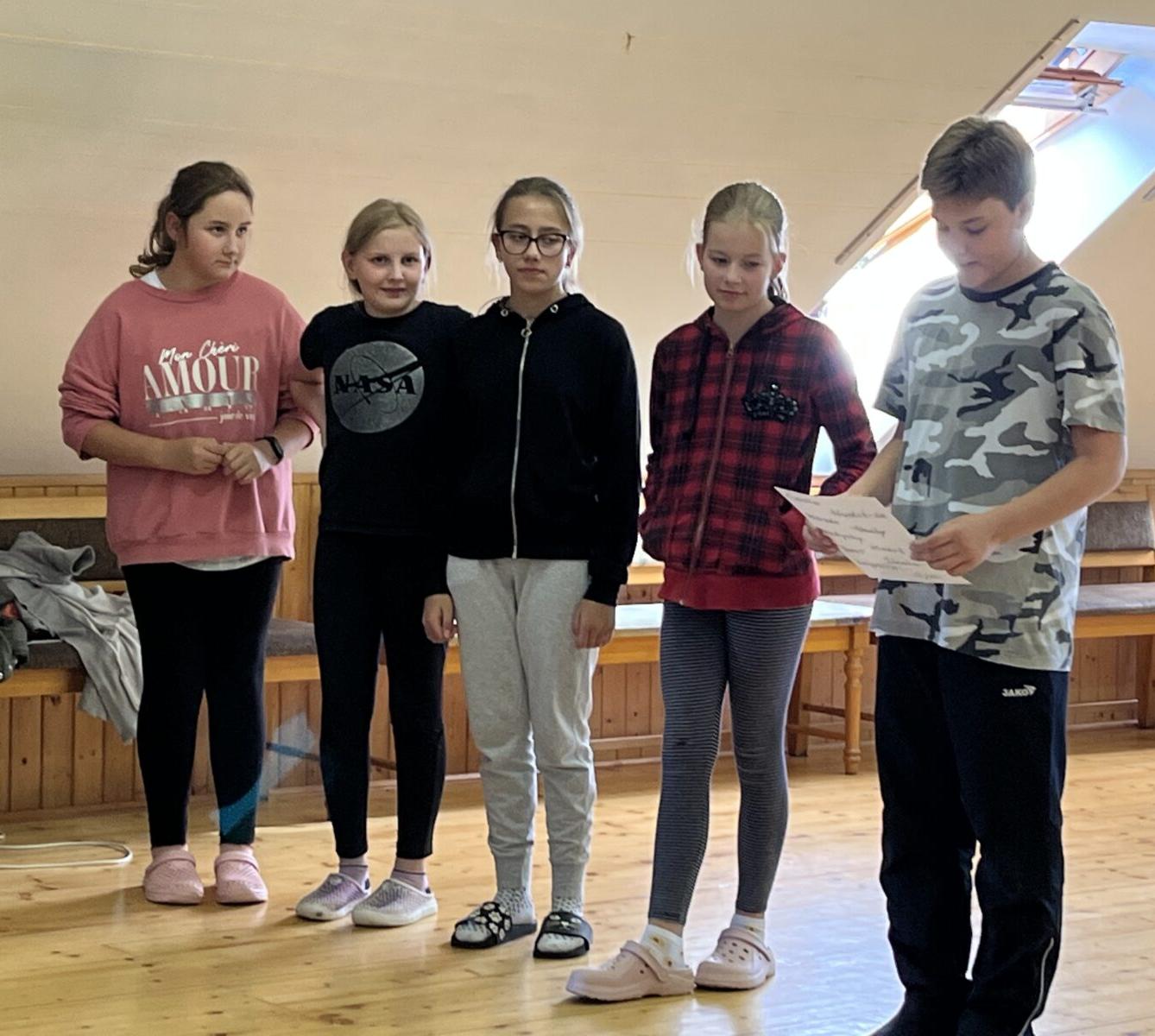 Adaptační pobyt šesťáků- den první - 5