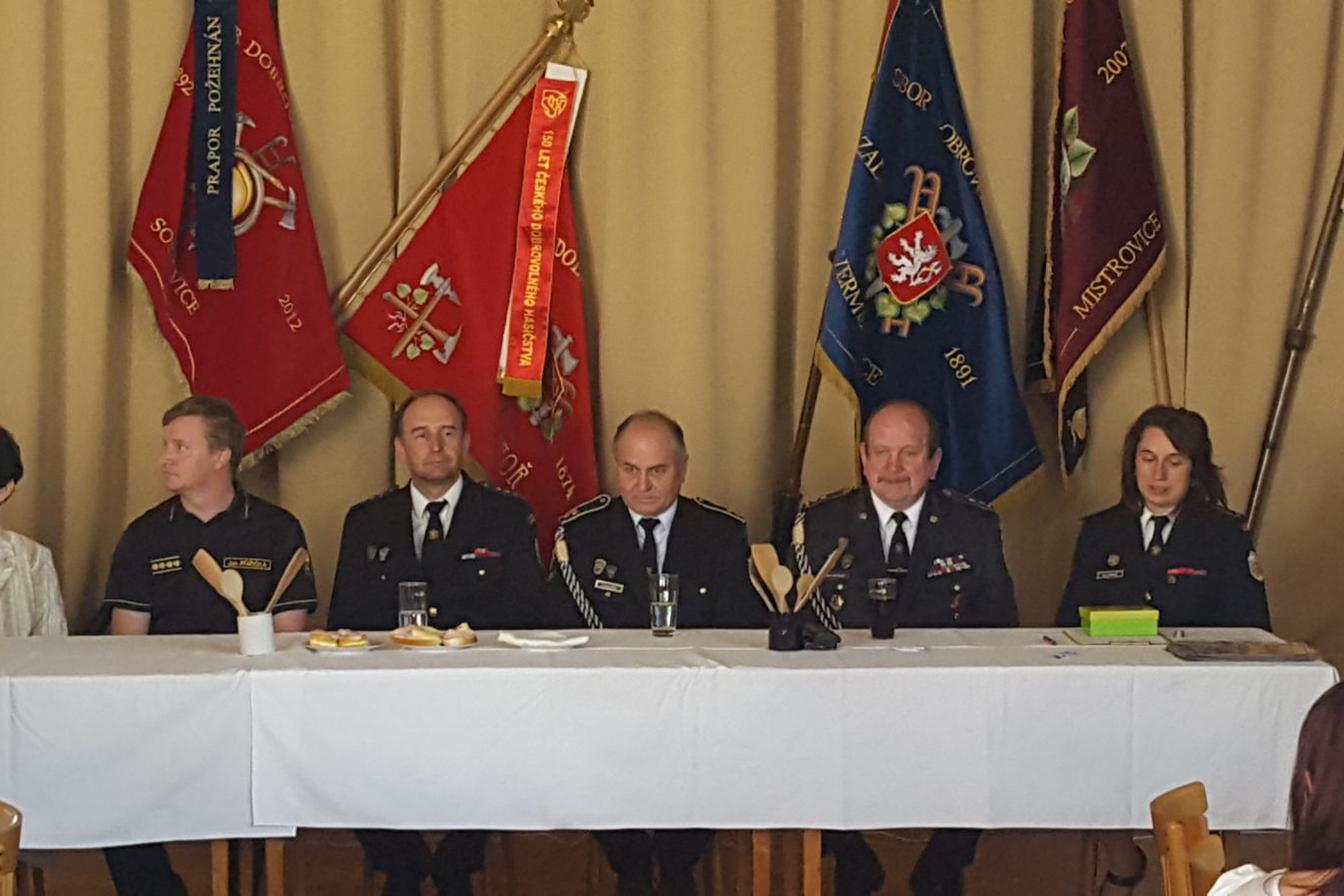 Slavnostní vyhlášení výsledků okresního kola soutěže Požární ochrana očima dětí