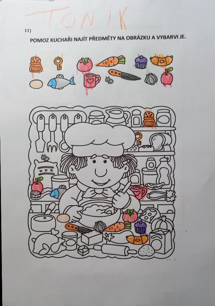 Distanční výuka v MŠ Kamarád (Ten dělá to a ten zas tohle:-)) - 15