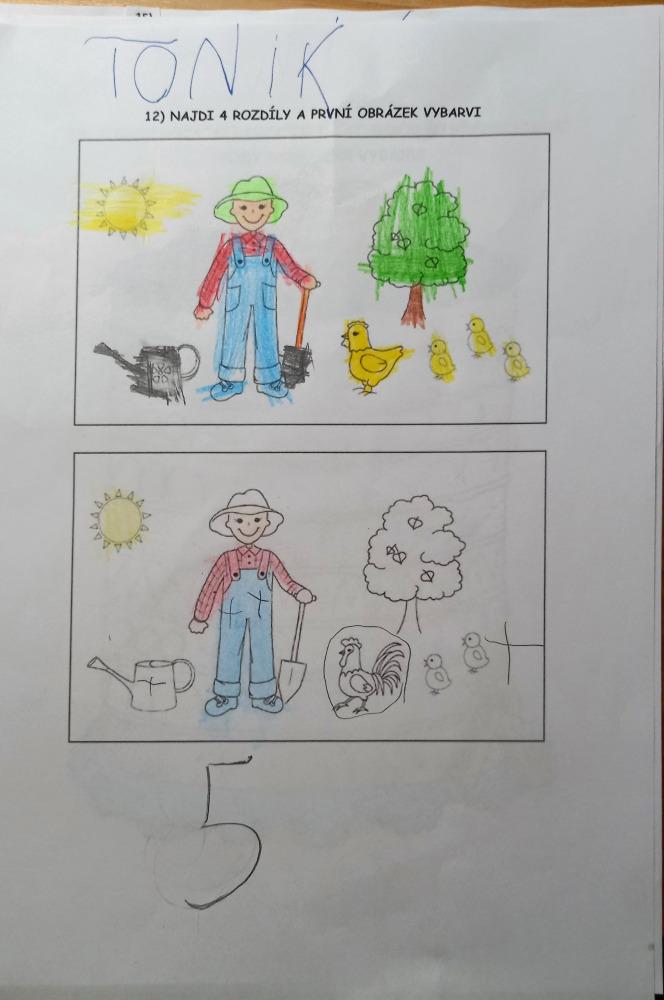 Distanční výuka v MŠ Kamarád (Ten dělá to a ten zas tohle:-)) - 17