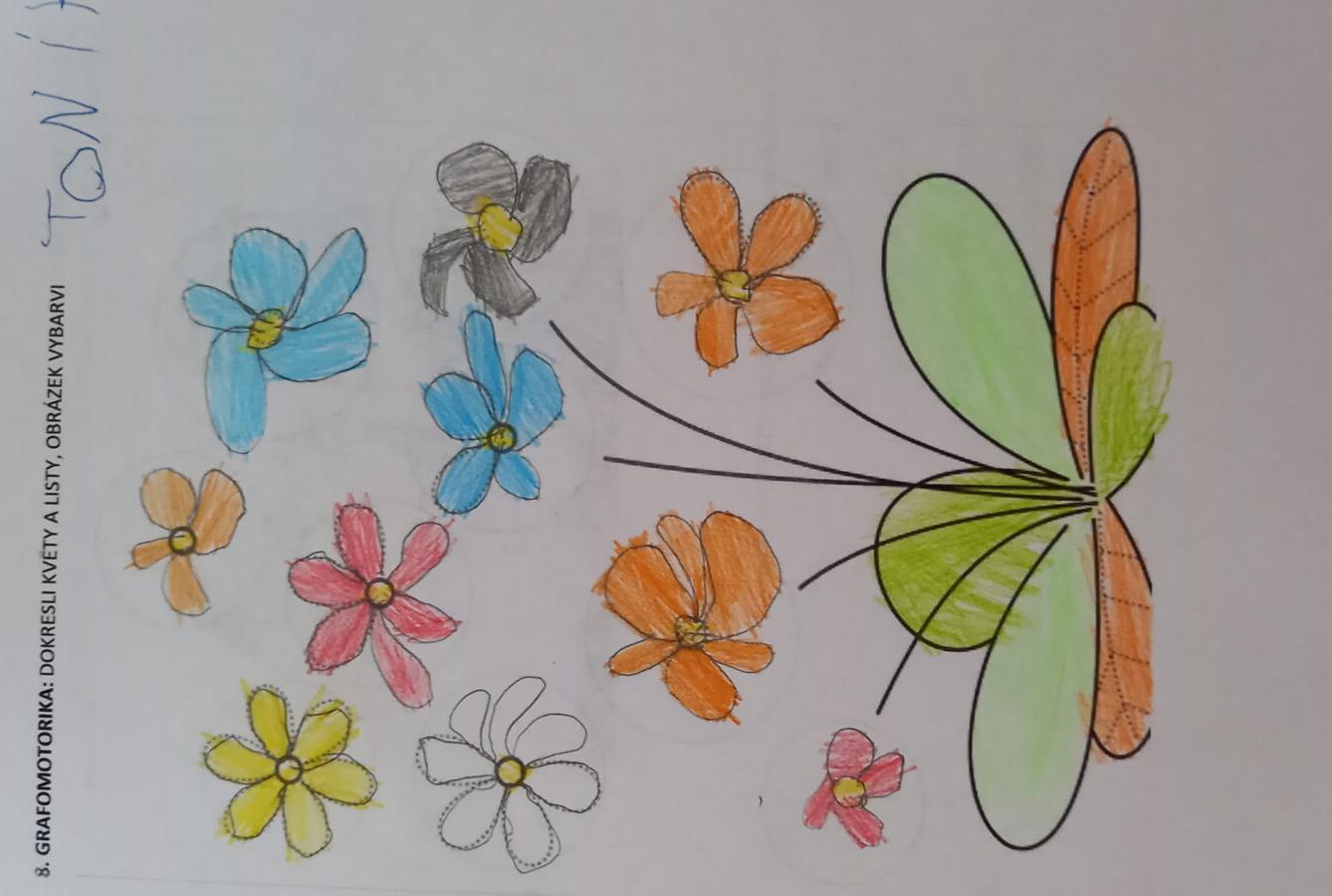 Distanční výuka v MŠ Kamarád (Jaro přišlo do vsi - předškoláci) :-) - 6