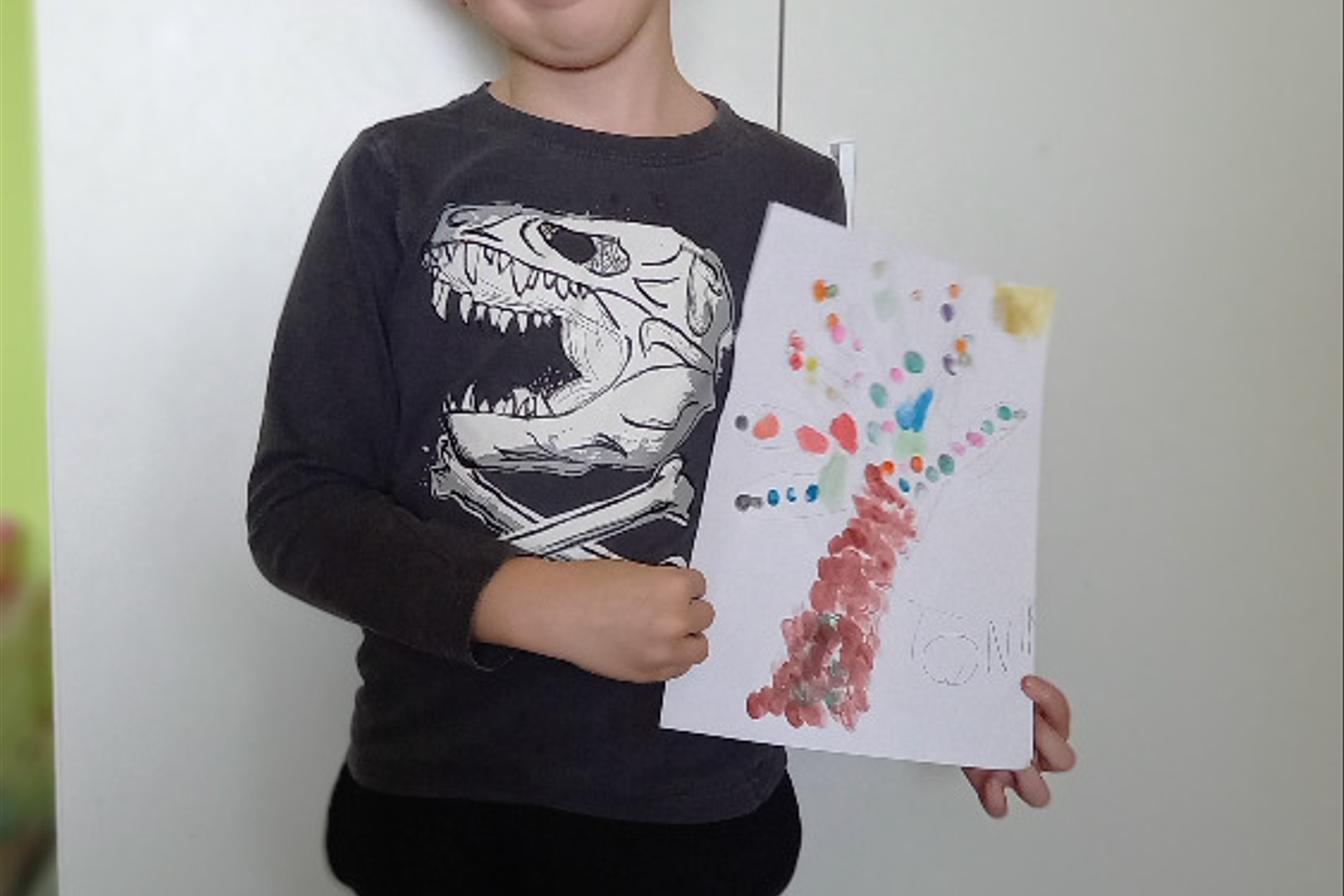 DISTANČNÍ VÝUKA V MŠ KAMARÁD (O třech zakletých stromech)- předškoláci