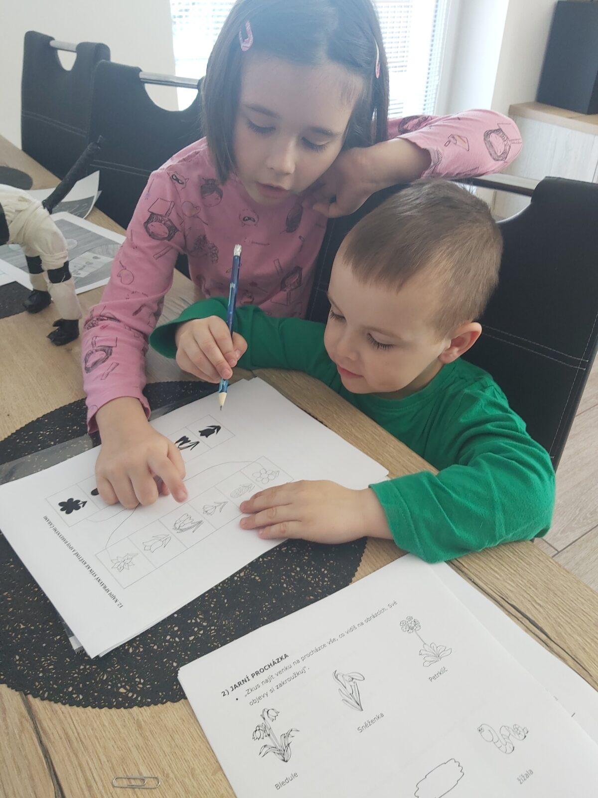 Distanční výuka (O zakletých stromech) - mladší děti :-) - 1