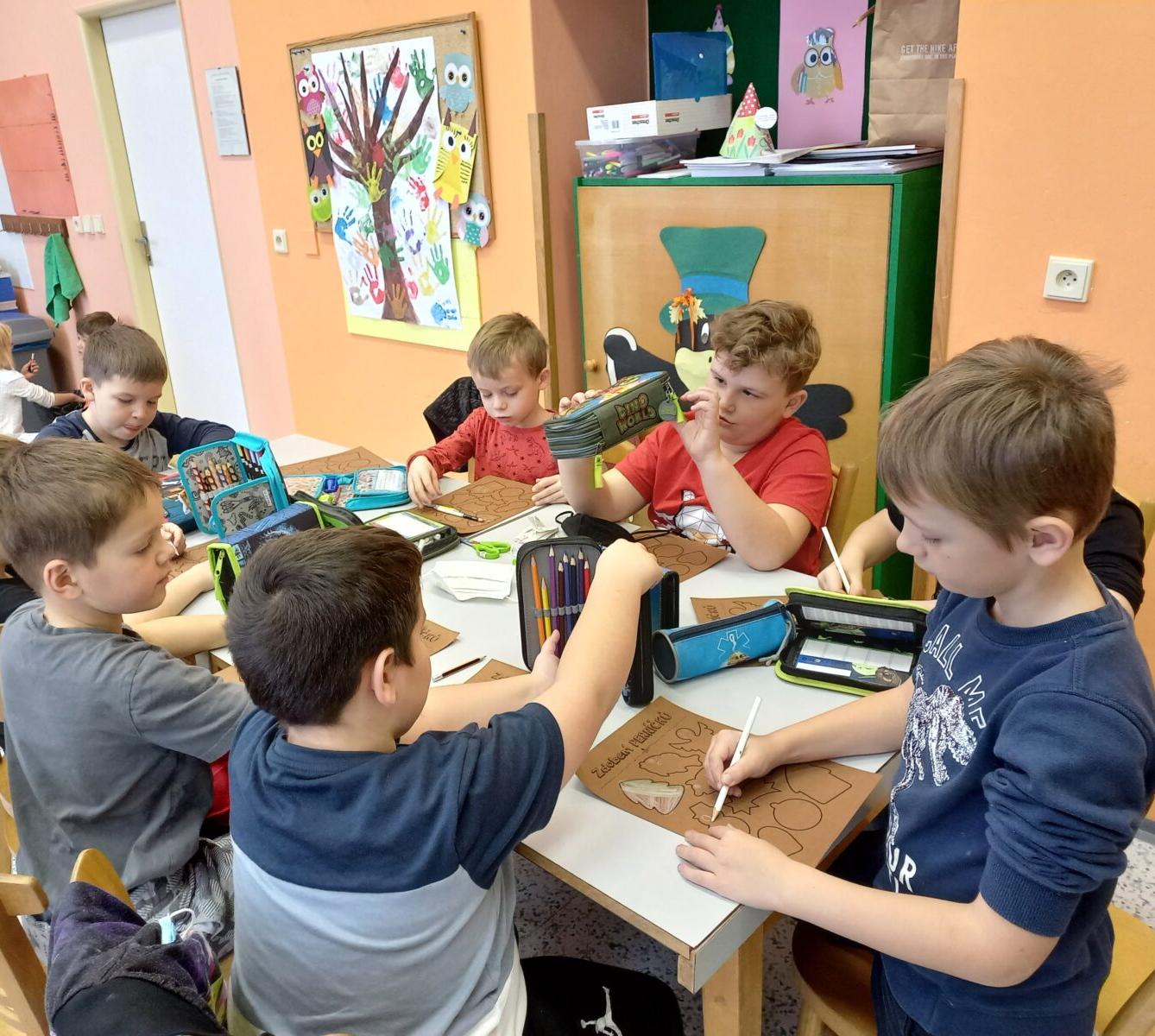 Prvňáčci pečou perníčky - 1