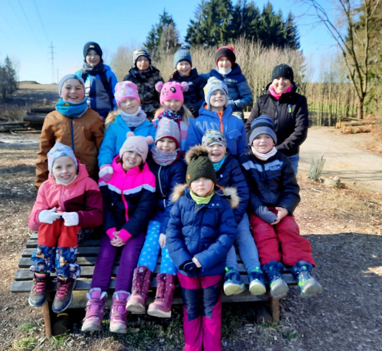 11. 3. Přírodovědná vycházka do lesa, 2. třída - 2