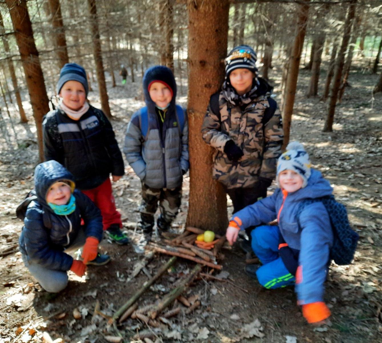 11. 3. Přírodovědná vycházka do lesa, 2. třída - 11