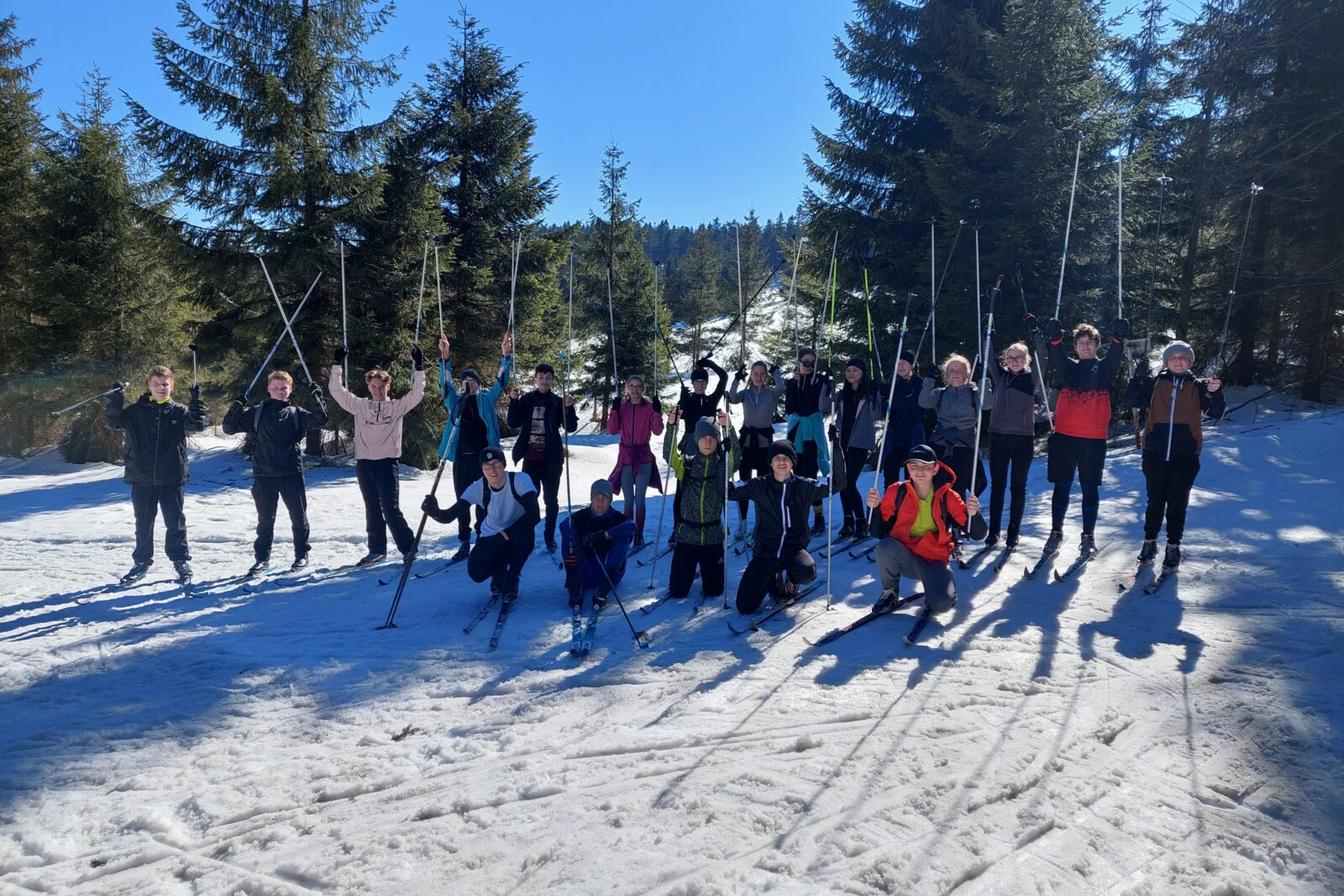 Lyžařský kurz Šerlišský mlýn - 1. den