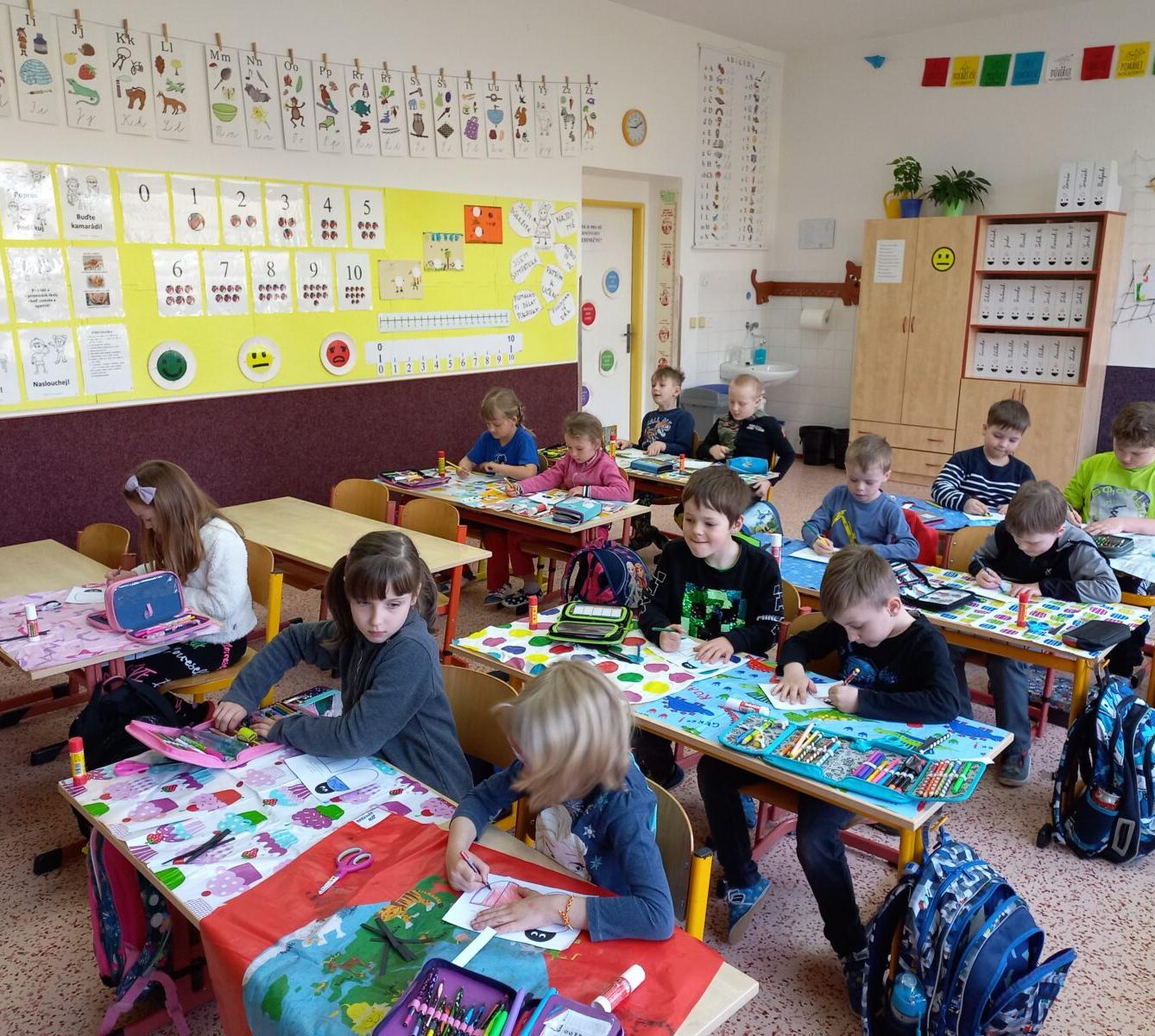 Tandemové tvoření v 1. třídě - 1