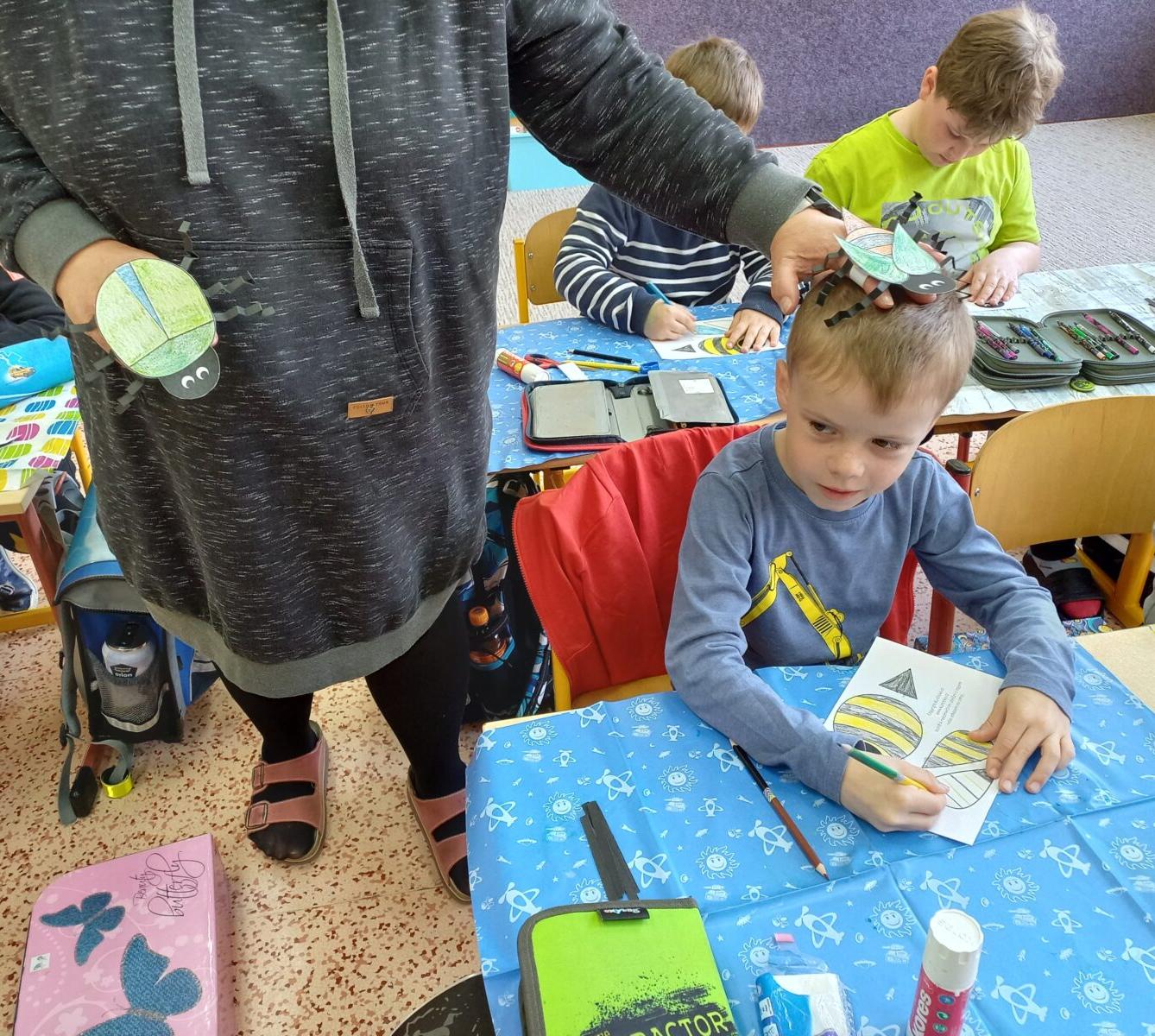 Tandemové tvoření v 1. třídě - 2