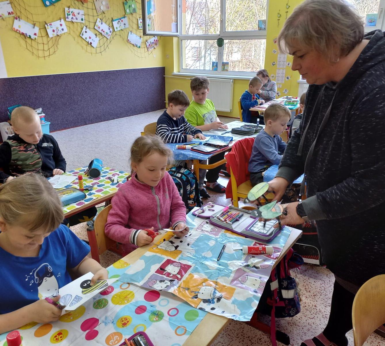 Tandemové tvoření v 1. třídě - 3