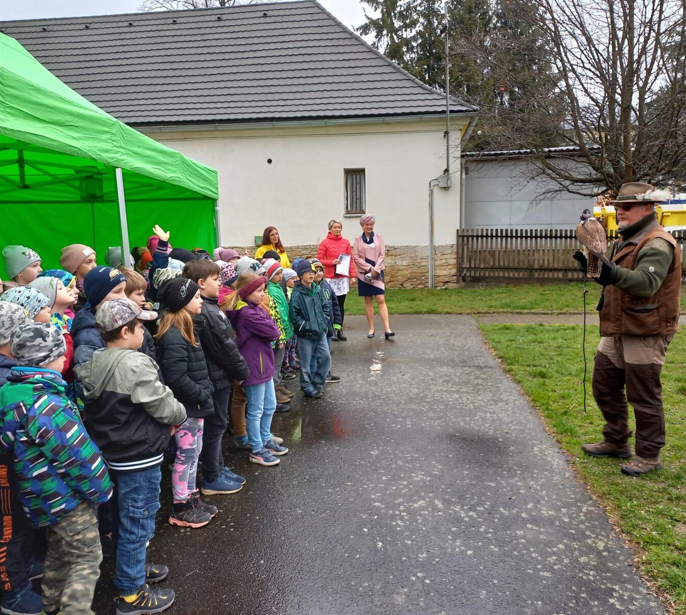 Ukázka dravců na 1. stupni - 6