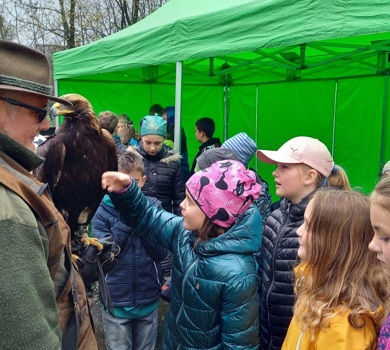 Ukázka dravců na 1. stupni - 25