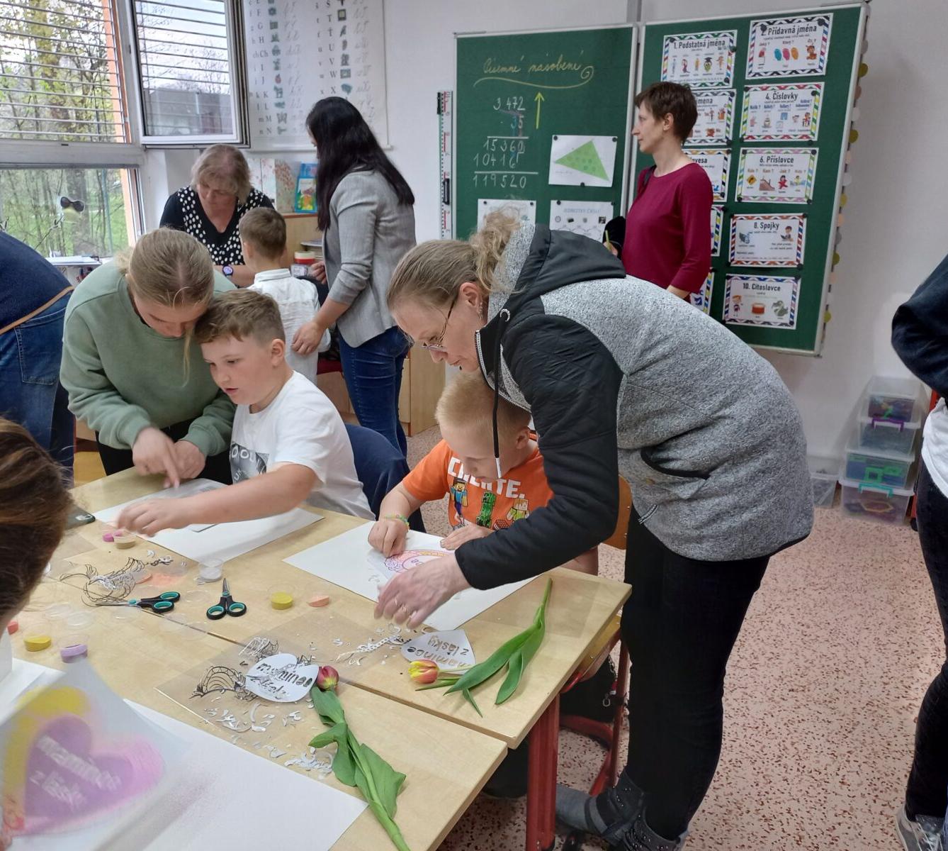 Odpoledne pro maminky v 1. a 5. třídě - 18