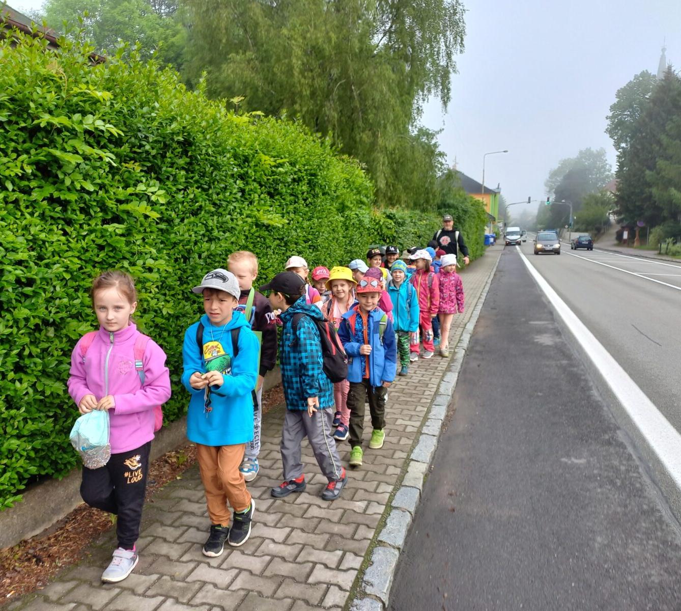 Prvňáčci na výletě v Letohradě - 1