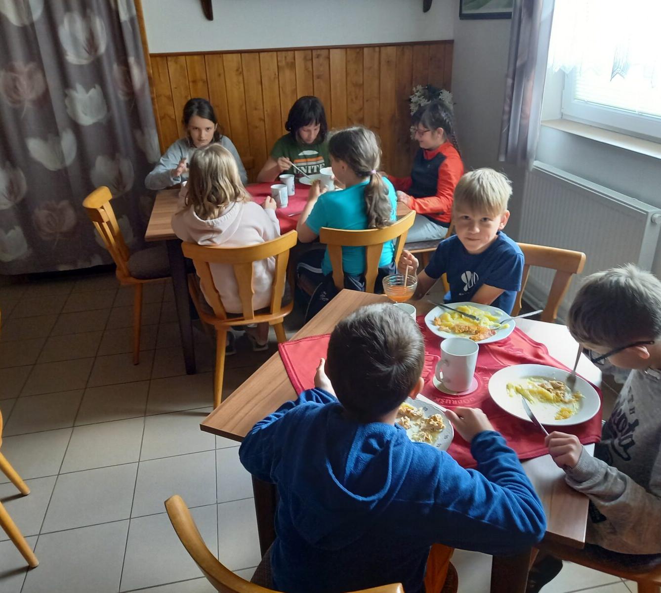 Škola v přírodě - den první - 2