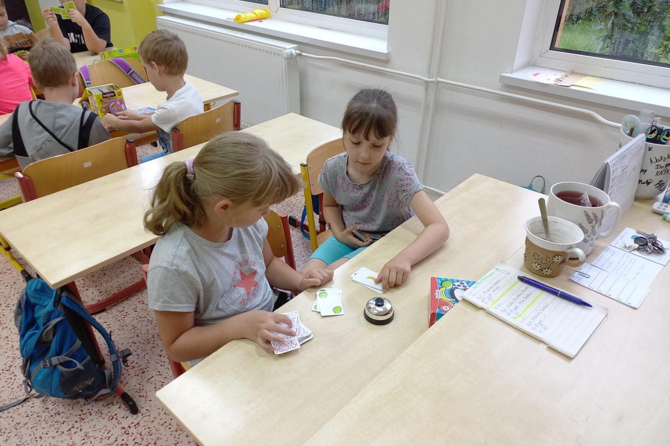 Poslední dny školního roku v 1. třídě