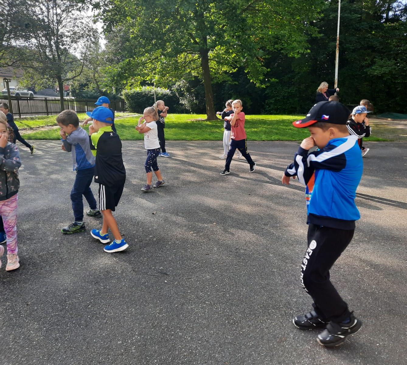 Společné sportování prvňáčků - 1